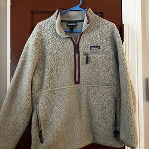 Patagonia retro pile marsupial Fleece Pullover